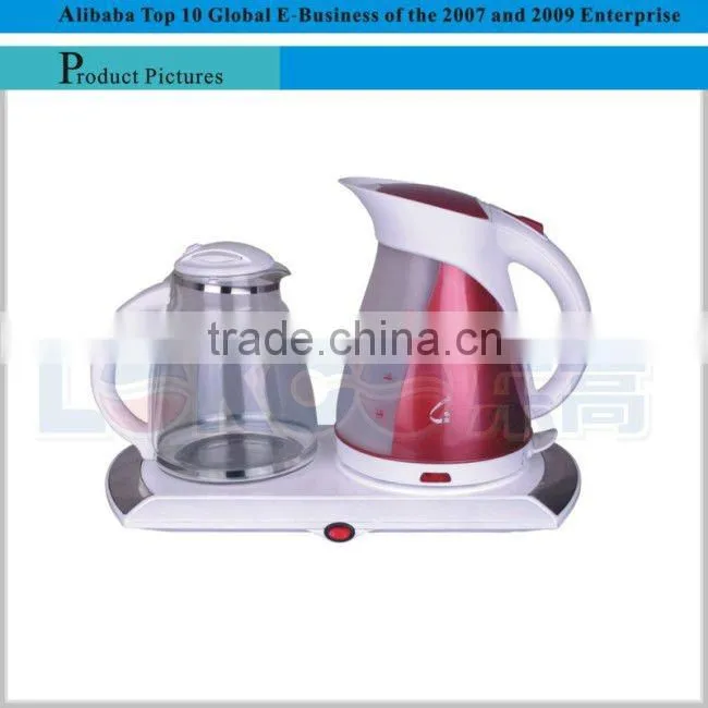New design Plastic electric kettle tea tray 1.7L