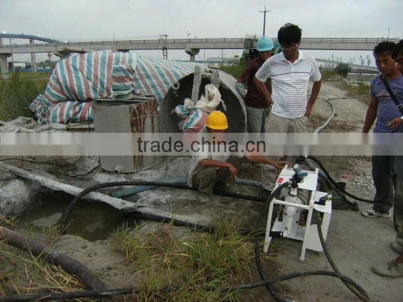 2LGP series CE and ISO portable pneumatic pressure cement grouting machine