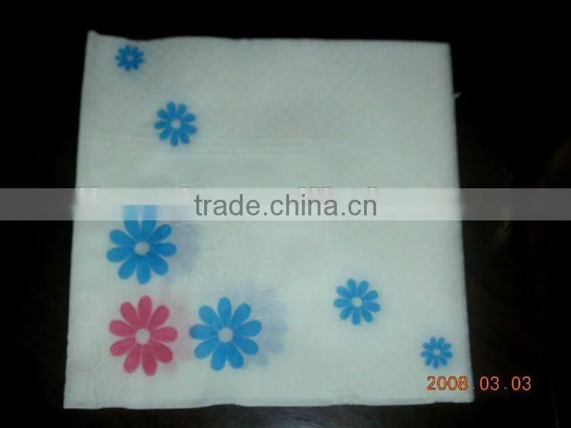 Automatic Embossed & Printed Table Napkin Machine
