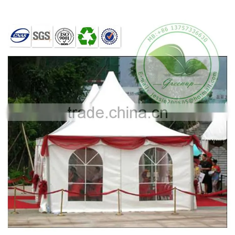 Elegant White PVC Pagoda Party Tent for Wedding