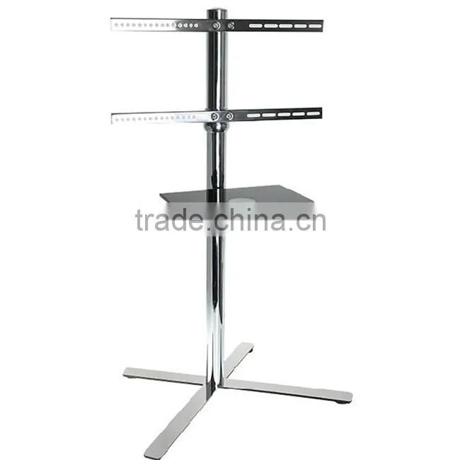 LCD LED TV Stand with Universal Mounting System Stainless Steel TV Stand