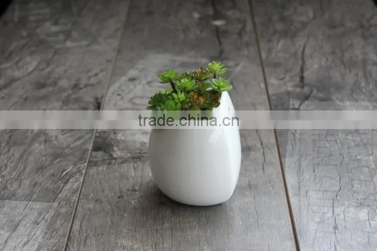 Desktop or hanging simple decoration succulent pot ceramic planter