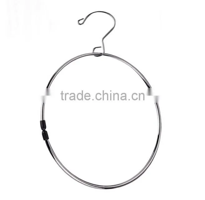 One big circle Scarf/Tie Hanger, closet organizer