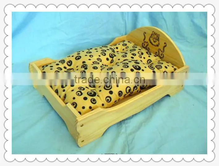 cheap lovely customized wooden pet bed wholesale