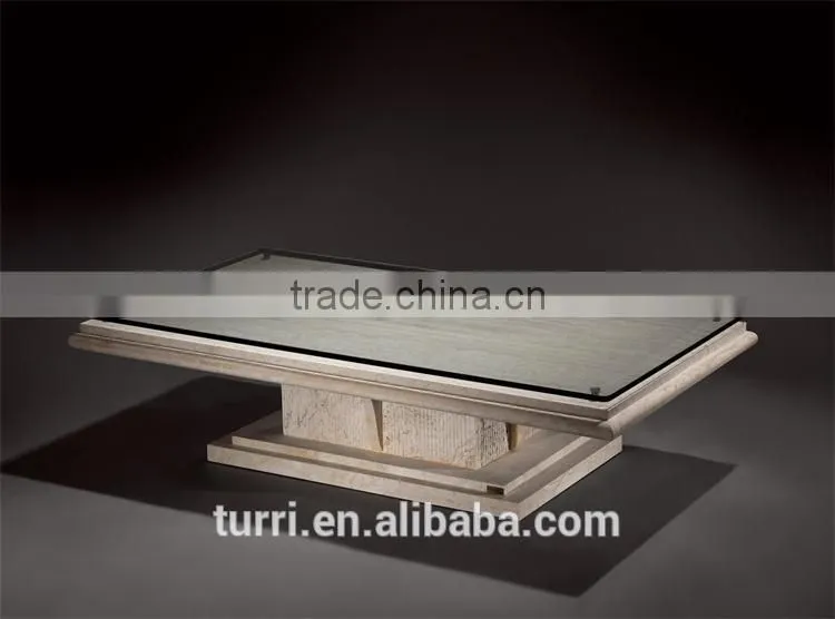 best quality hand carved marble with glass square coffee table