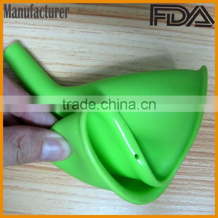 2015 new flexible heat resistant jam funnel for jam making