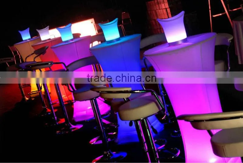 modern bar ice bucket/table furniture led /hot sale light up ice cooler /portable led ice bucket YM-LIB242027