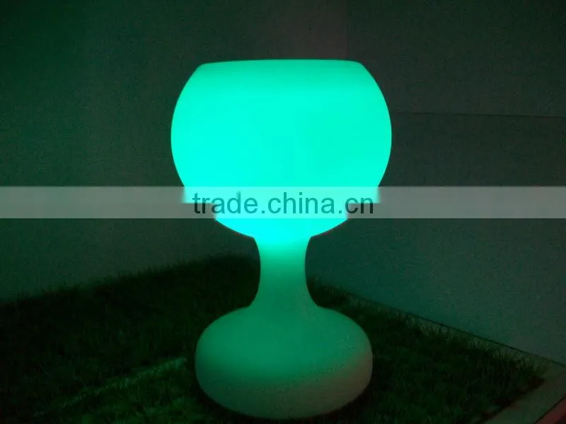 minimalism comfortable color change small plastic LED table light