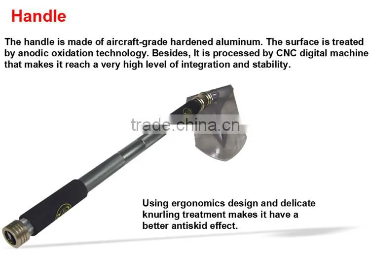 Rescue Knife Shovel Self-driving Emergency Shovel Auto Parts Offroad Shovel Military Pick