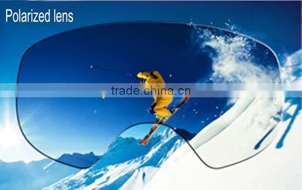 TPU flexible frame custom logo ski goggles with FDA & CE certificate