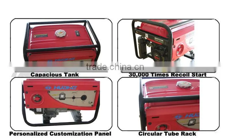 5.5hp 110v/220v gasoline generator set,gasoline generator 2000w recoil start