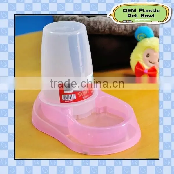 OEM high quality plastic dog bowl in China manufacturer/custom made plastic dog dish pet bowl maker/customized cheap pet bowl