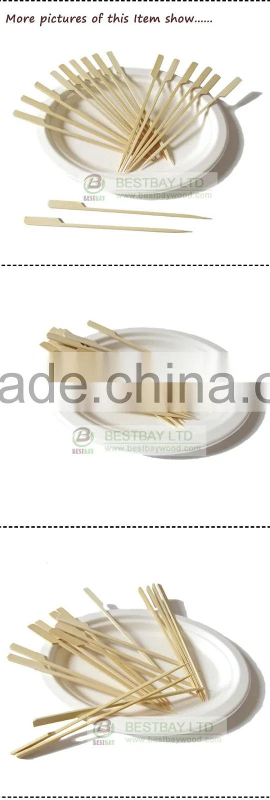 Safe bamboo BBQ skewers,bamboo stick,bbq pick