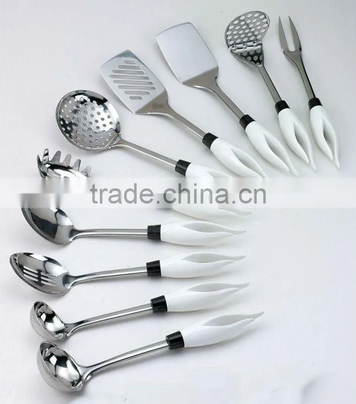Popular new design stainless steel kitchenware gadgets set