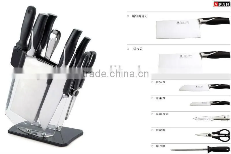 knife set and sharpening tools