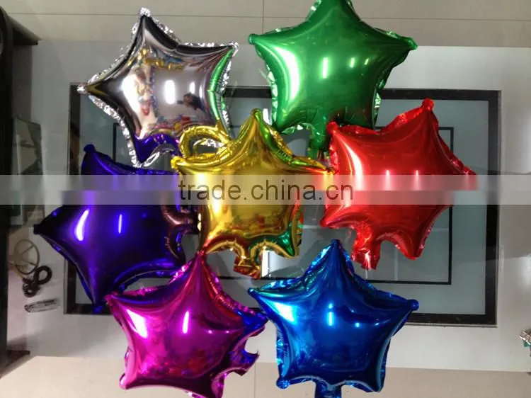 Star Shape Foil Ballon China Manufacturer Ballons 10 Inch Party Decoration Ballon