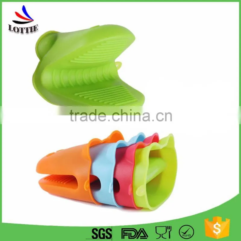 Hot selling FDA grade heat insulation Eco-friendly non-stick kitchenware silicone Oven Mitt