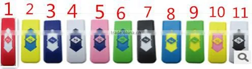 electronic rechargeable plastic cigarette usb lighter