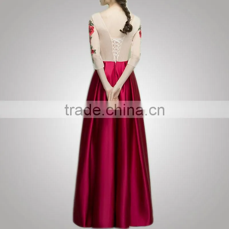 Fashion Korean Top Seller Classical Design Wedding Dress For Special Occasion