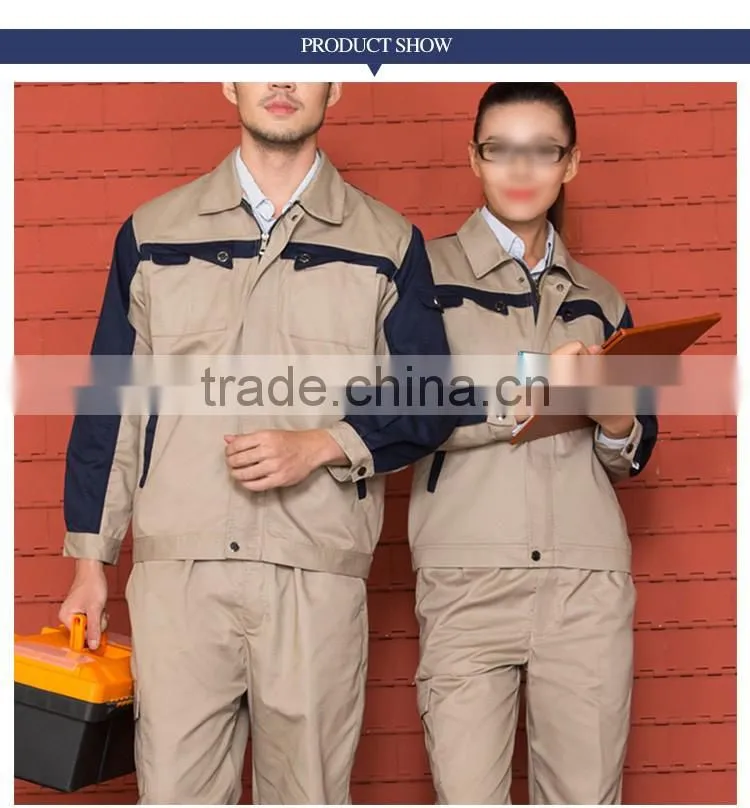 Custom Factory Cheap Coverall Mechanical Work uniforms