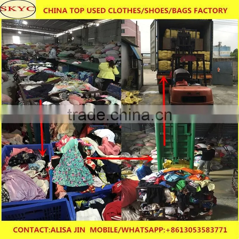 cheap used bags stock in China warehouse