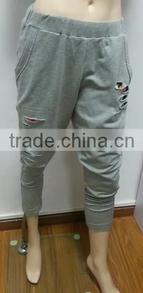 chinse factory fashion women jogger pants