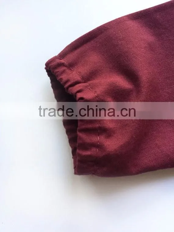 Boutique Girls Dark Red Baby T-shirt Wholesale Children's Boutique Clothing