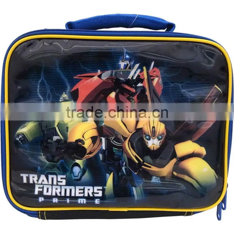 Transformers Optimus Prime & Bumblebee Boys Insulated Lunchbag Lunchbox Lunch Bag Box