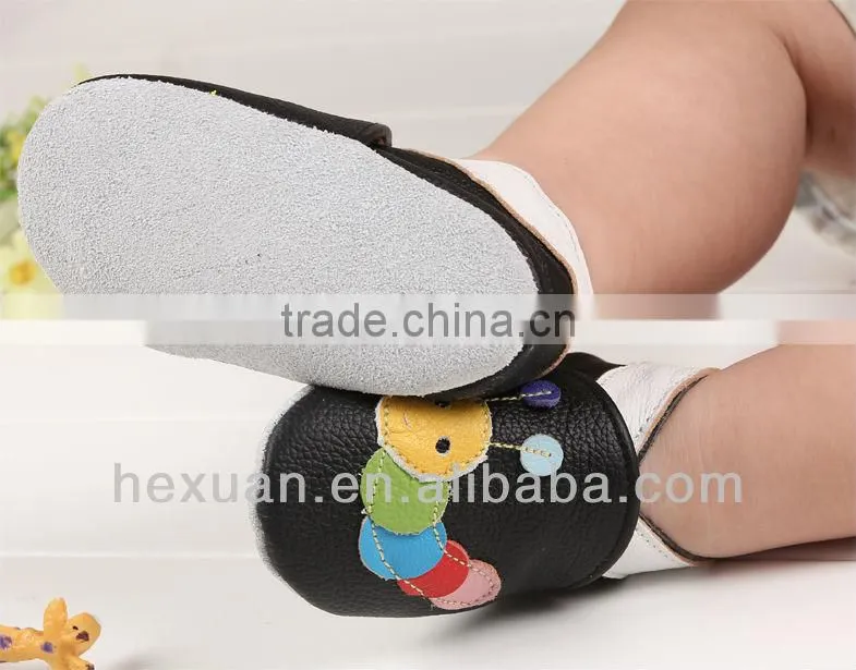 2016 New Design Kids Leather Shoes