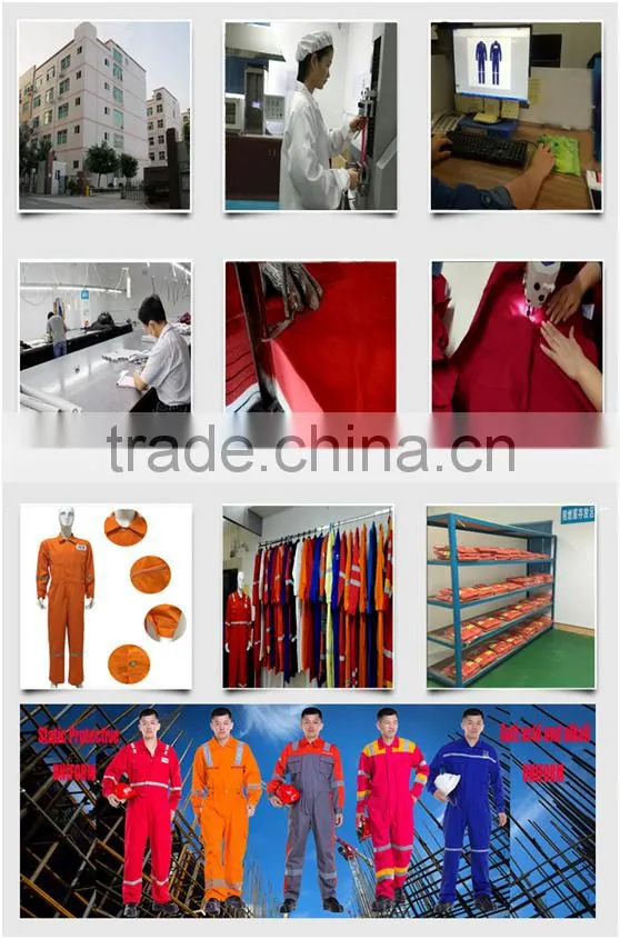 navy blue reflective winter safety clothing polyester filled insulated coverall