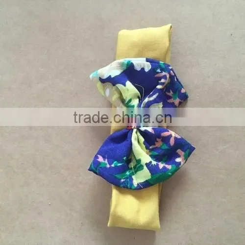 2017 Lovely Style Baby Girls Hair Accessories Floral Elastic Many Colors Choice Headbands