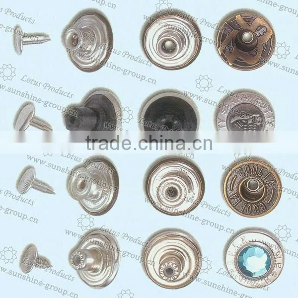 Fancy Metal Buttons for Jeans