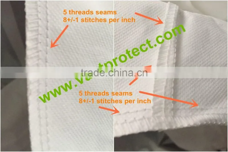 Free Sample Good Quality Disposable SMS Coveralls