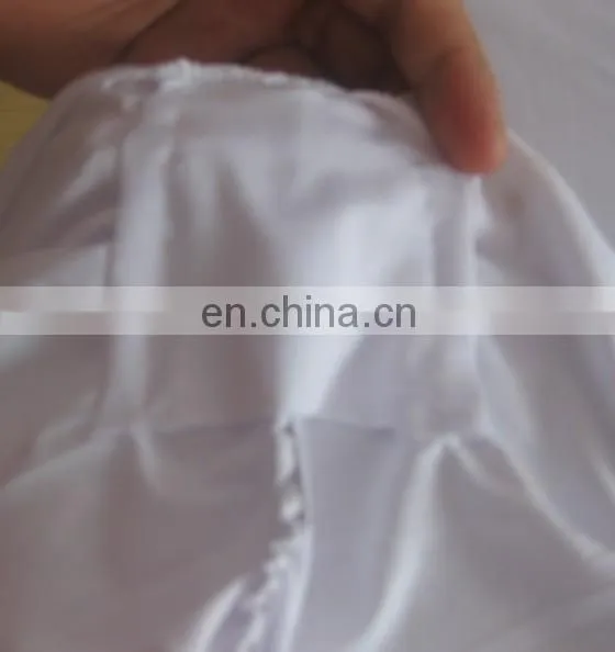 spandex/lycra chair cover in white color for plastic chairs