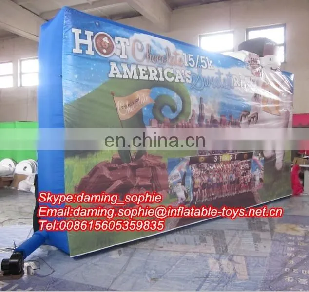 Inflatable Lighting Billboard Wall for Outdoors Decoration
