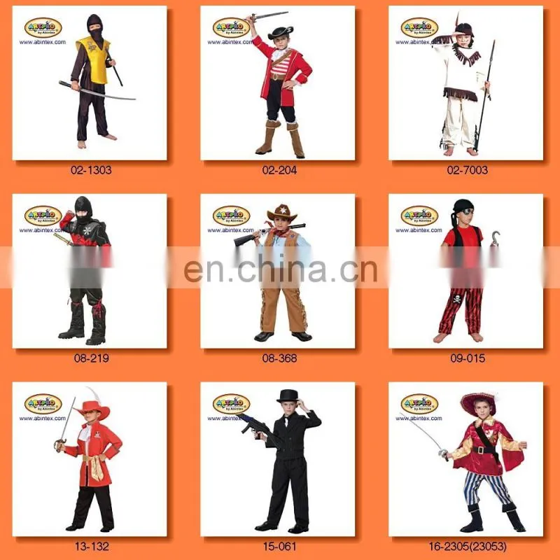 Pirate captain Costume(02-204) as party costume for boy with ARTPRO brand