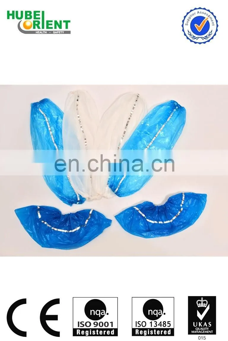 Disposable PP/PE metal detectable oversleeve
