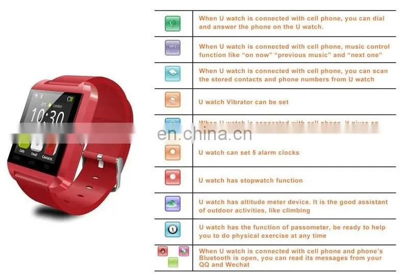 DZ09 Sport Bluetooth mobile watch phones smart for iOS Android