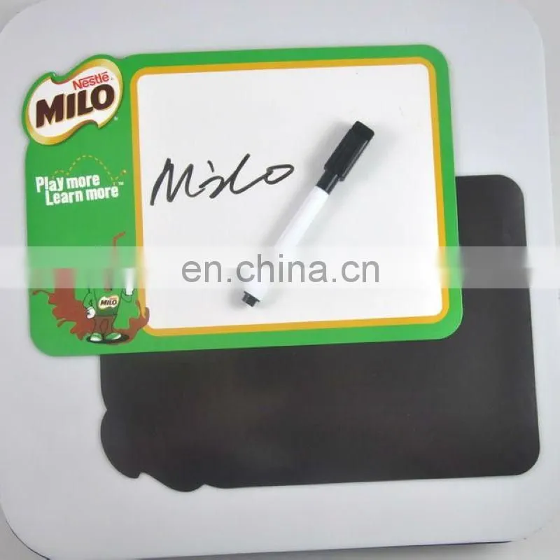 The calendar writing board , fridge magnet board with mark pen