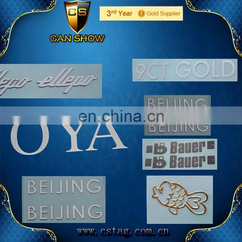logo metal sticker