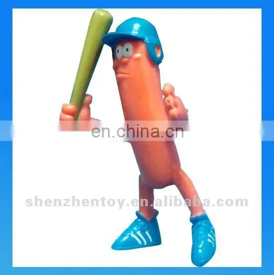 2012 OEM bendable figure toy
