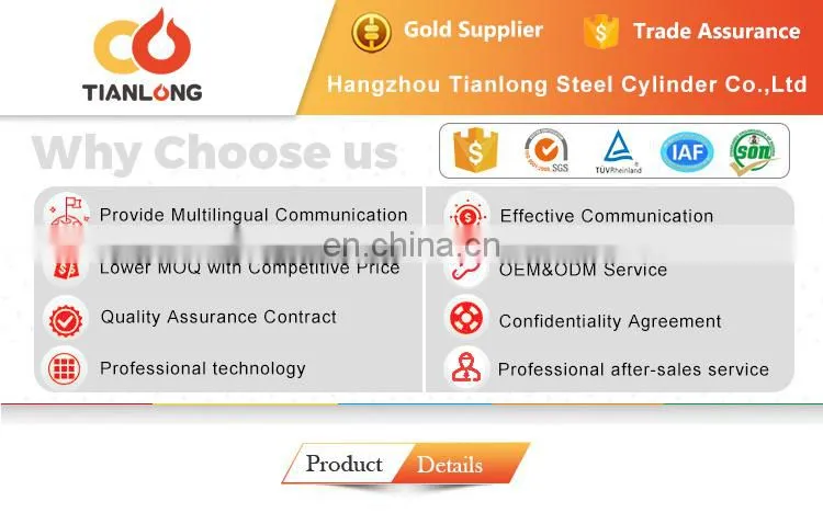 china manufacture 12.5kg Cooking lpg gas cylinder for cameroon