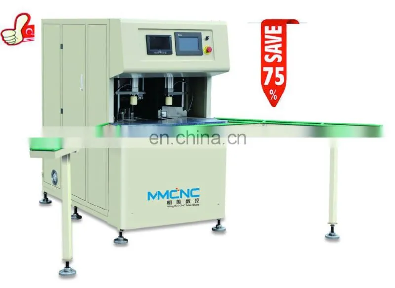 Mingmei Three Cutters CNC Corner Cleaning Machine for PVC Weeding Seam