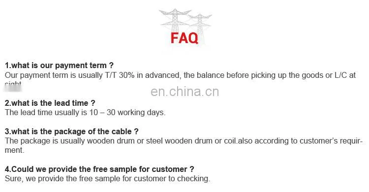 Huadong Bare cable manufacturer aluminium alloy wire conductor AAAC conductor