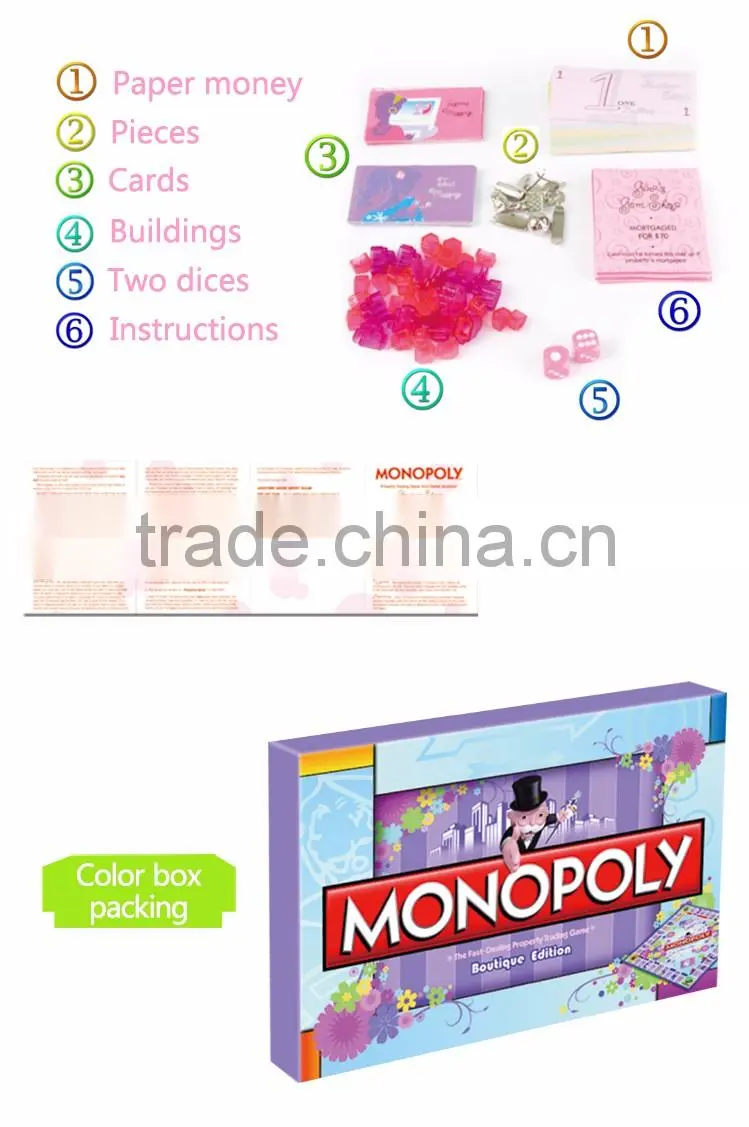 High quality board game miniatures made in China