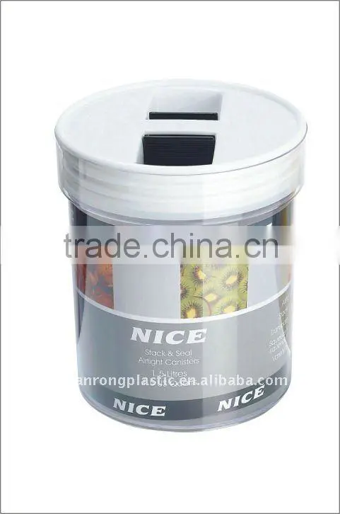 plastic kitchenware /airtight canister set