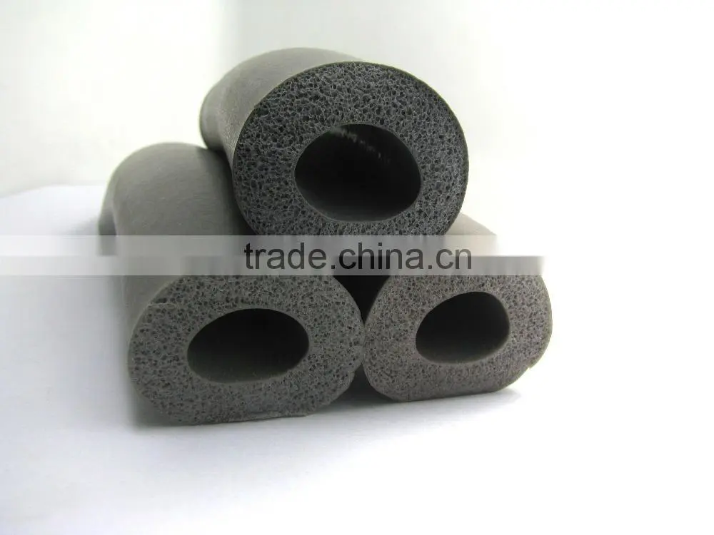 1'' soft silicone round rubber foam