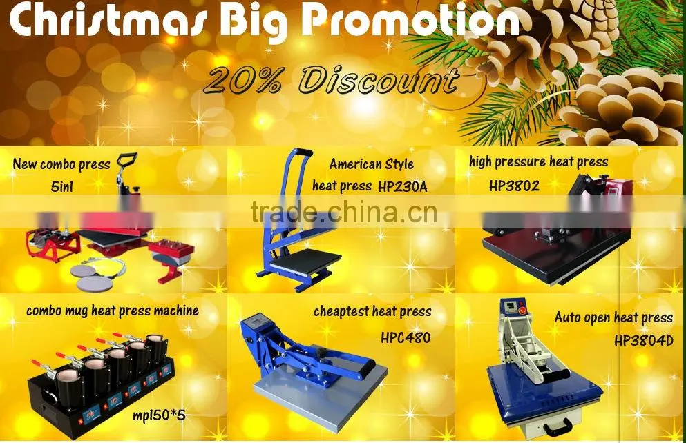 Cheapest Multifunction Printing 5 IN 1 Combo Heat Press Machine (CK5IN1-3)