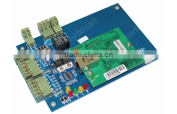 RFID system access control panel free software wiegand input access control board
