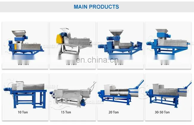 single screw beer residue dewatering machine vinegar lees screw press wine residue shredder dewatering